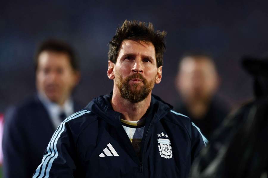Messi zeigte sich nach dem Abpfiff gewohnt emotional Messi zeigte sich nach dem Abpfiff gewohnt emotional
