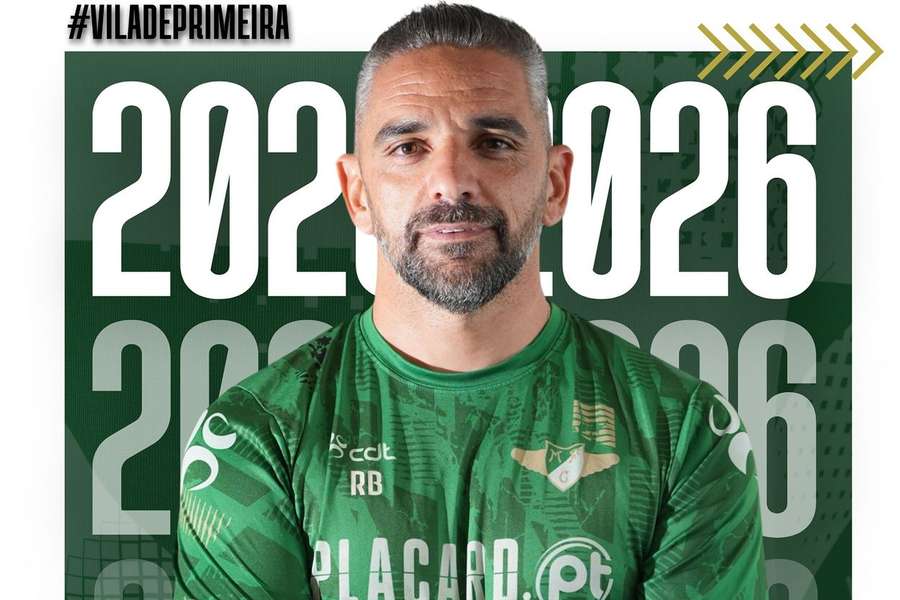 Rui Borges, treinador do Moreirense, renovou até 2026