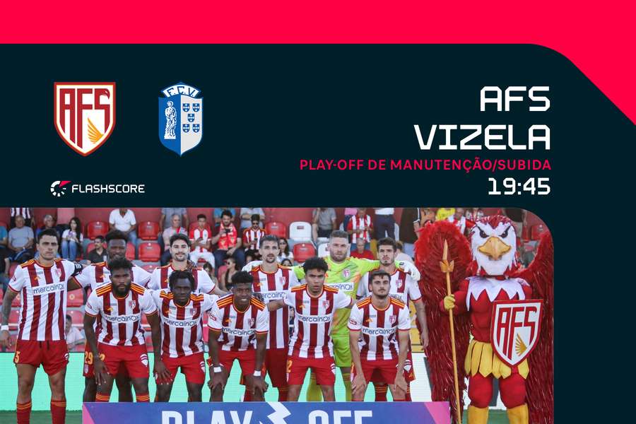 AFS vai jogar em Vizela