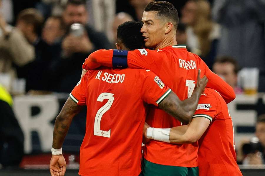 Cristiano Ronaldo a marqué le but de la victoire à la 68e minute. 
