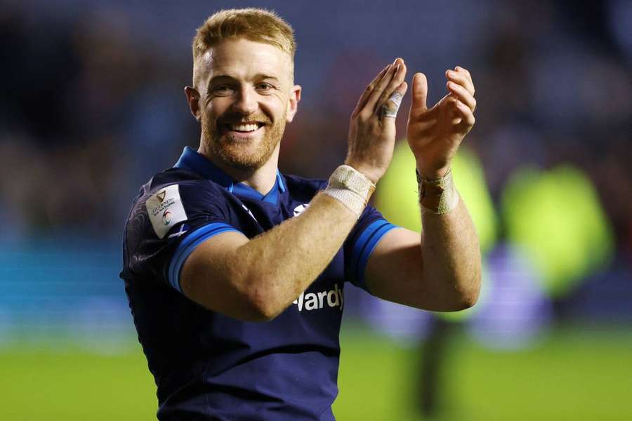 Steyn scored four tries when Scotland beat Tonga 61-14 in a friendly in November 2021