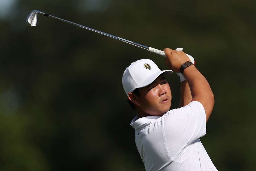 South Korea's Tom Kim secured gold at the Asian Games South Korea's Tom Kim secured gold at the Asian Games