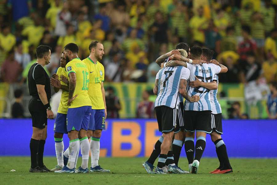 Brazilië verloor in november van Argentinië en staat zesde in de WK-kwalificatie