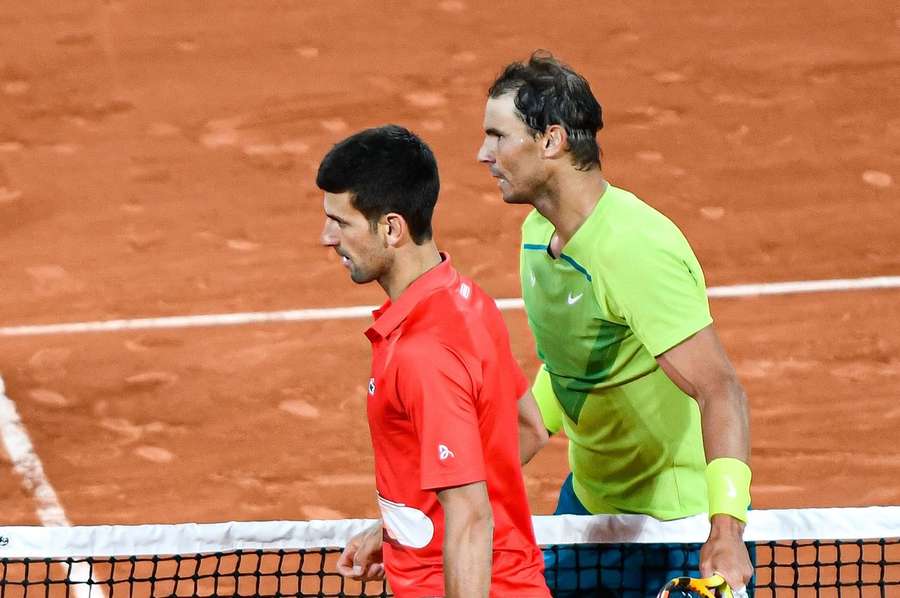 I løbet af karrieren har Novak Djokovic og Rafael Nadal mødt hinanden 59 gange. Djokovic fører 30-29 i de indbyrdes opgør.