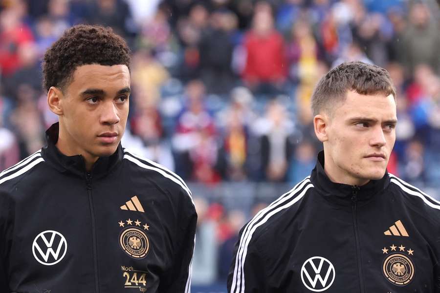 Jamal Musiala e Florian Wirtz na seleção da Alemanha