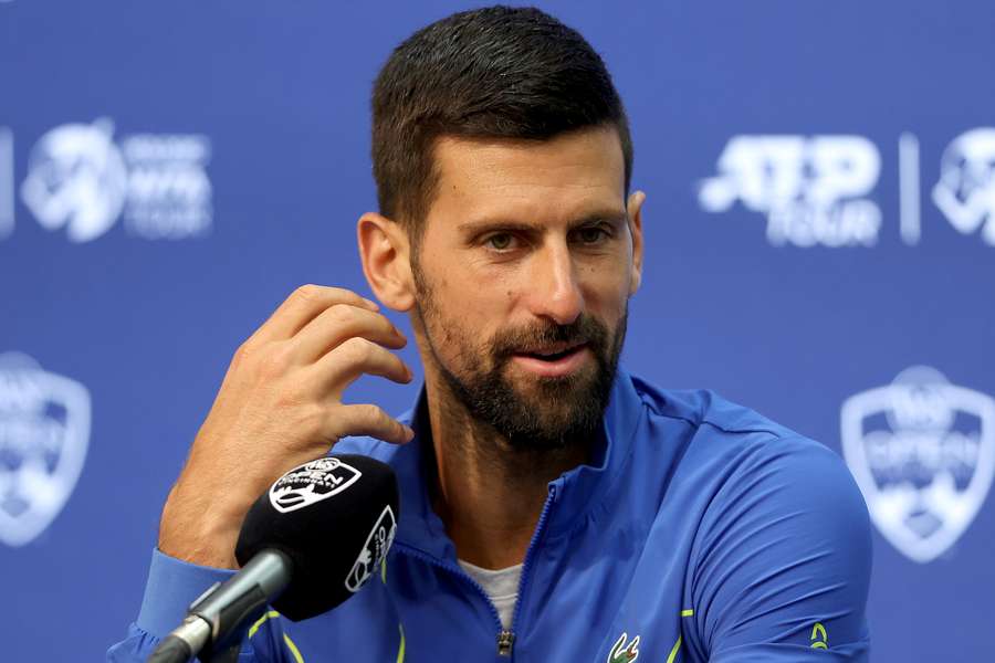 Novak Djokovic kommt hochmotiviert nach Cincinnati.