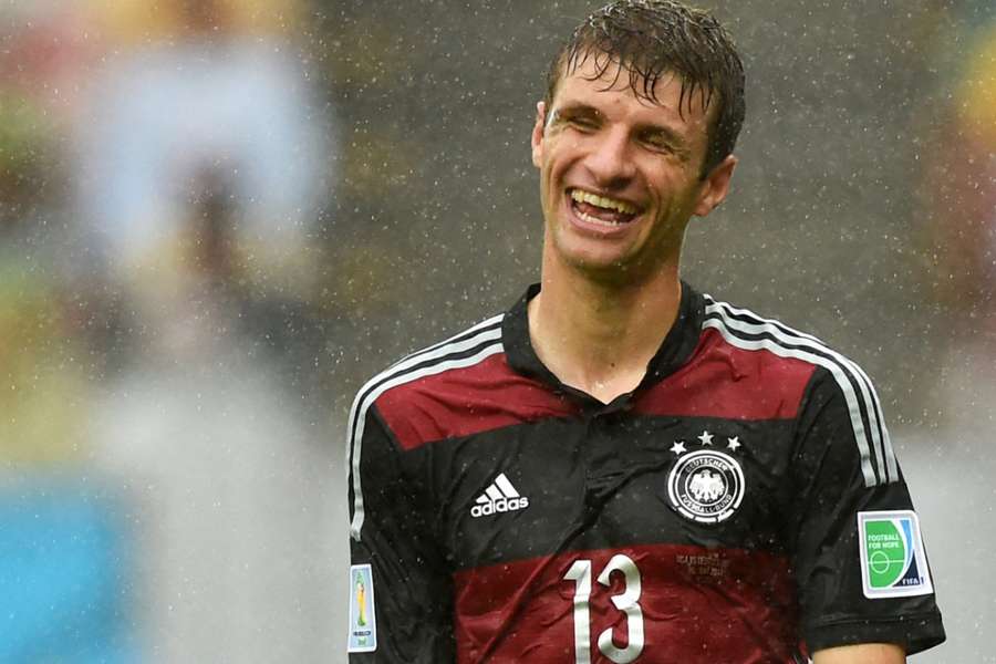 Müller fez o primeiro gol contra o Brasil na Copa de 2014