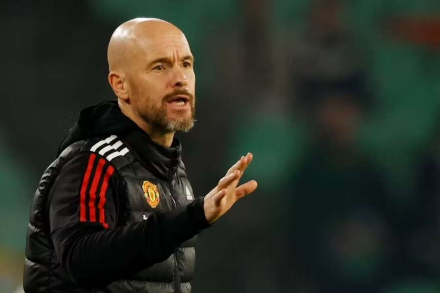 Erik Ten Hag, entrenador del Manchester United