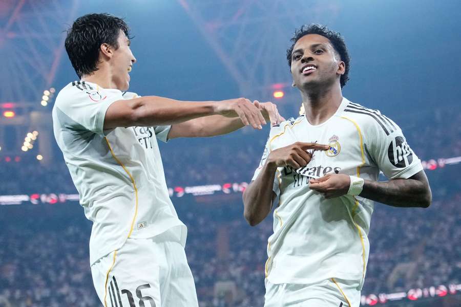 Rodrygo fez o gol da vitória do Real Madrid sobre o Atleti na Supercopa Rodrygo fez o gol da vitória do Real Madrid sobre o Atleti na Supercopa