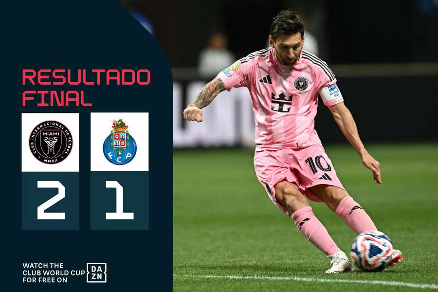 Livre de Messi trocou as voltas ao FC Porto