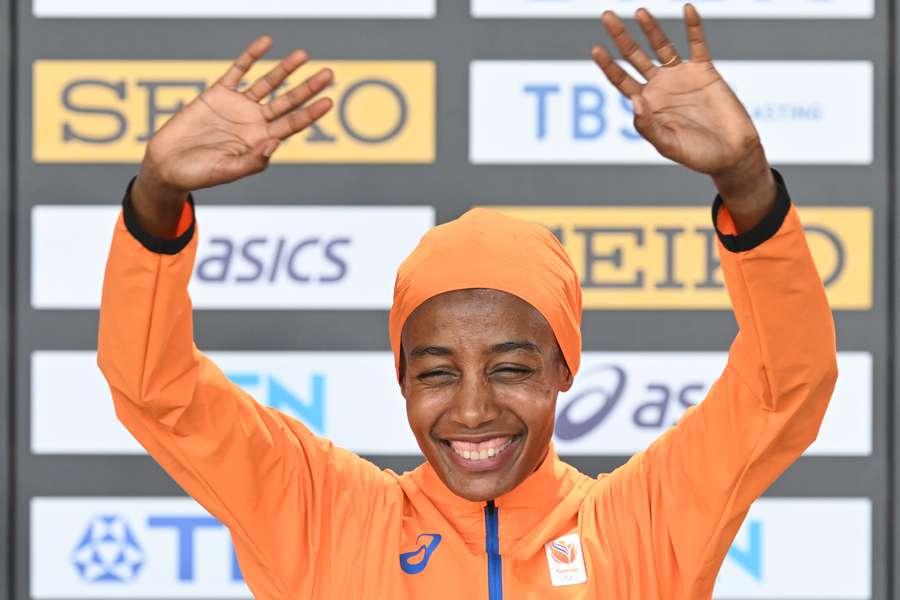 Sifan Hassan won al brons op de 1500 meter