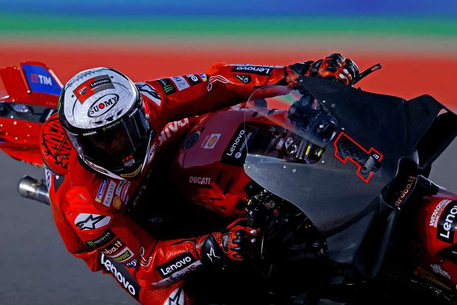 Bagnaia has extended his stay with Ducati