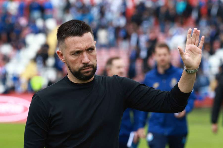 Farioli no banco do FC Porto Farioli no banco do FC Porto