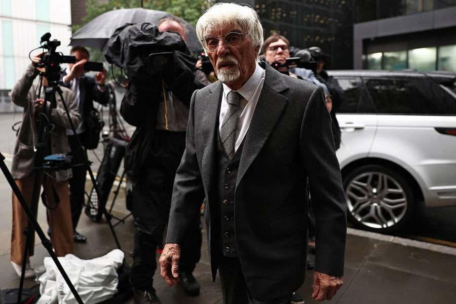 Bernie Ecclestone à Londres ce jeudi.