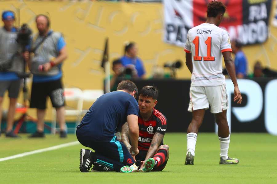 Pulgar será desfalque de longo prazo no Fla