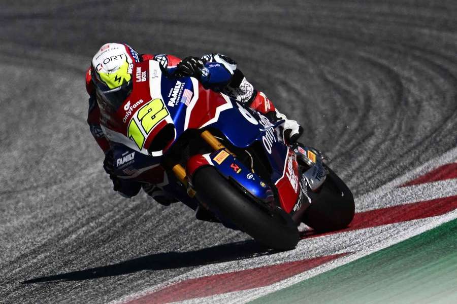Filip Salač obsadil v motocyklové VC Rakouska druhé místo.