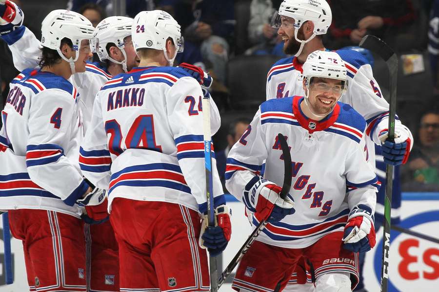 Filip Chytil dal oba góly New York Rangers.