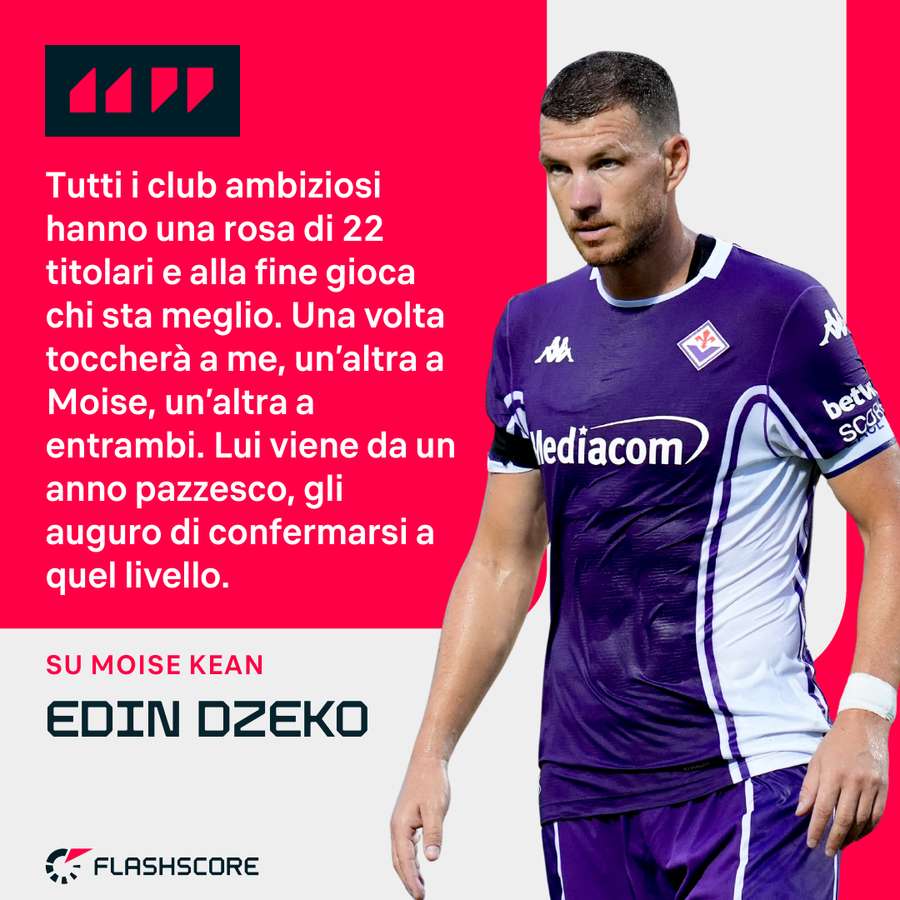 Le dichiarazioni di Edin Dzeko
