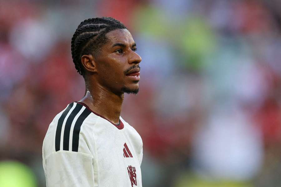 Marcus Rashford in pre-season