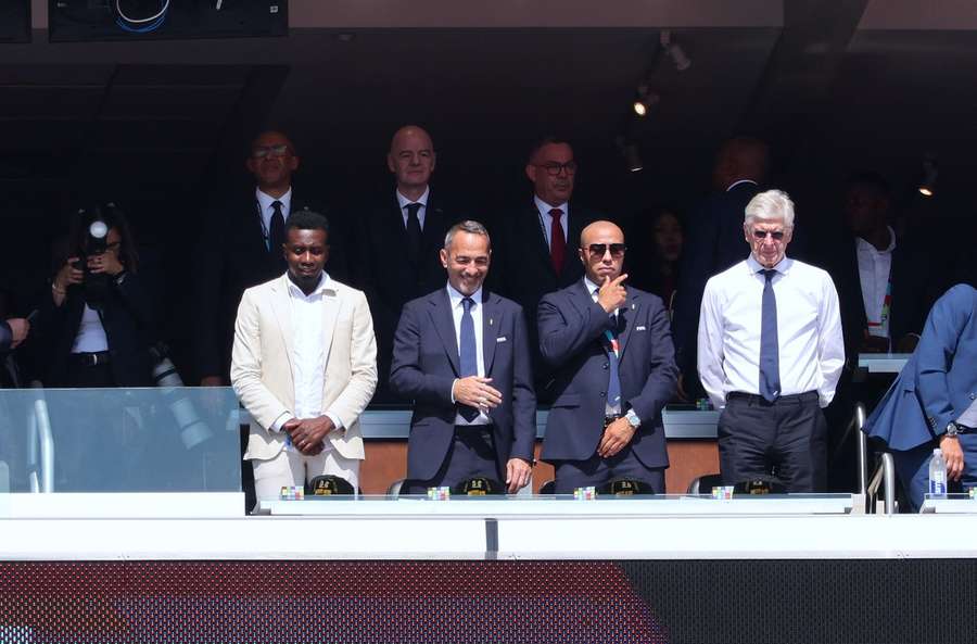 Kharja, Wenger and Infantino among others Kharja, Wenger and Infantino among others