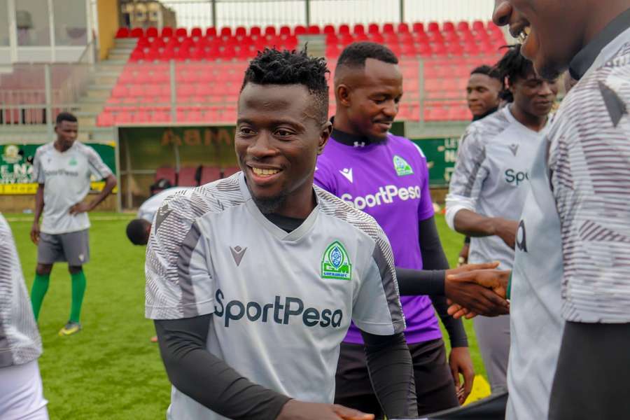 Gor Mahia players in training