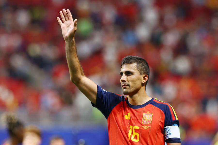 Rodri, capitán de la selección española Rodri, capitán de la selección española