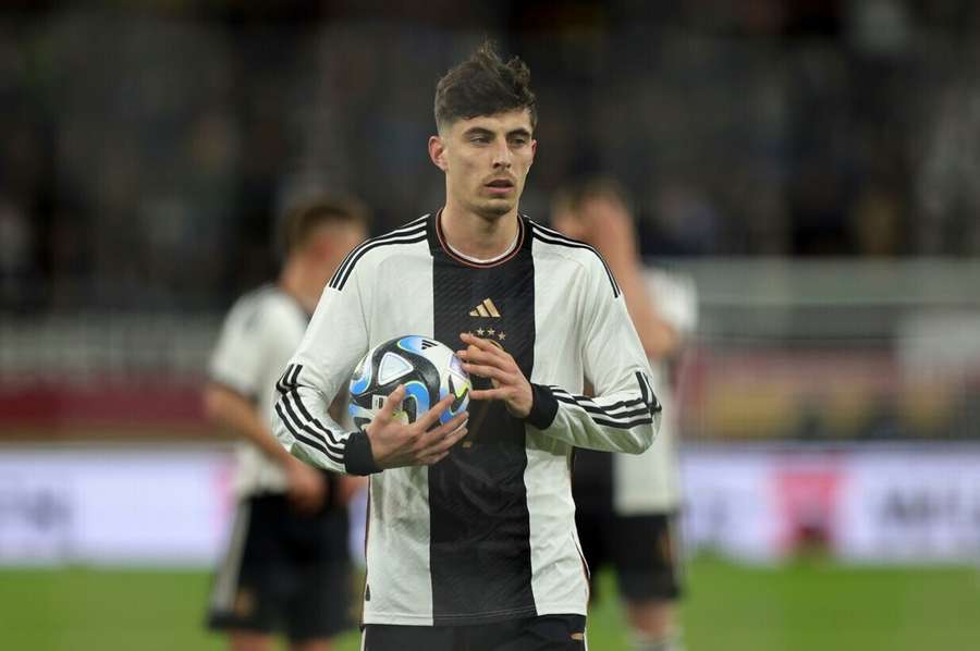 Kai Havertz im Trikot der deutschen Nationalmannschaft