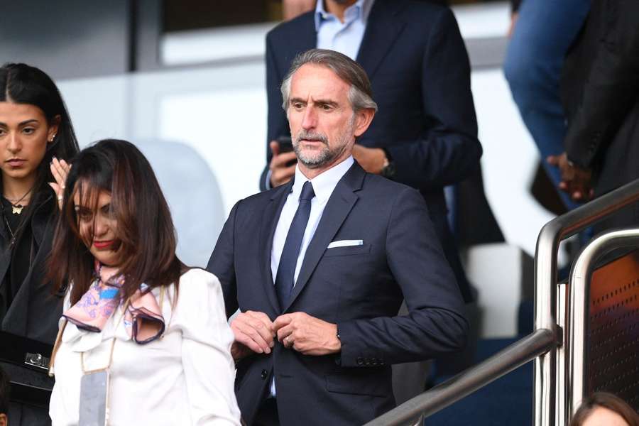 Jean-Claude Blanc dans les travées du Parc des Princes le 29 octobre dernier.