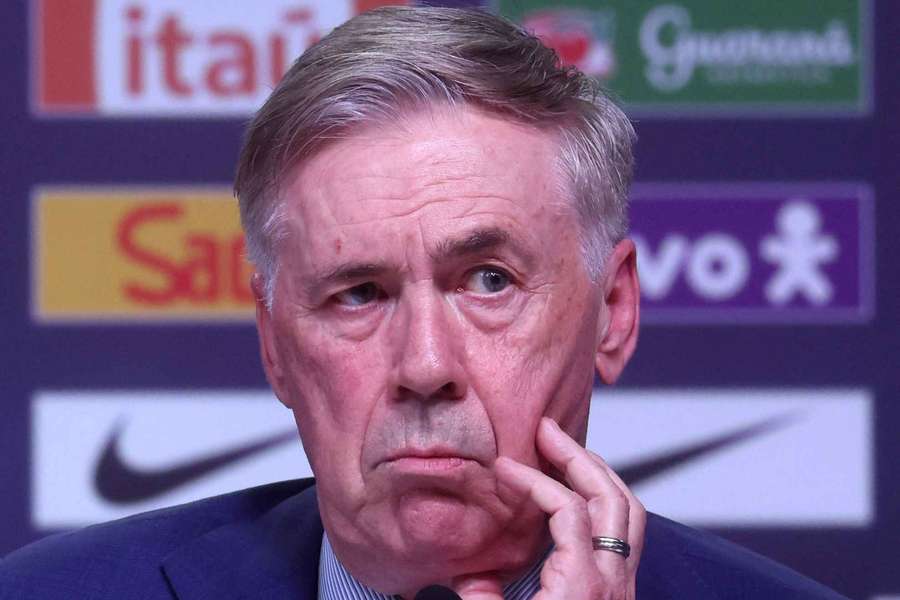 Carlo Ancelotti em convocação da Seleção Brasileira Carlo Ancelotti em convocação da Seleção Brasileira