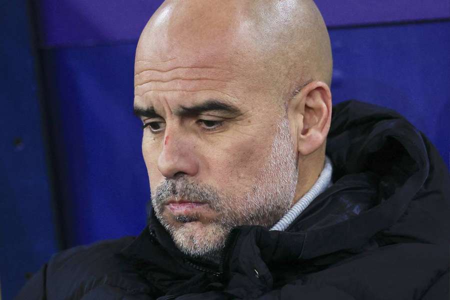 Guardiola, entrenador del Manchester City