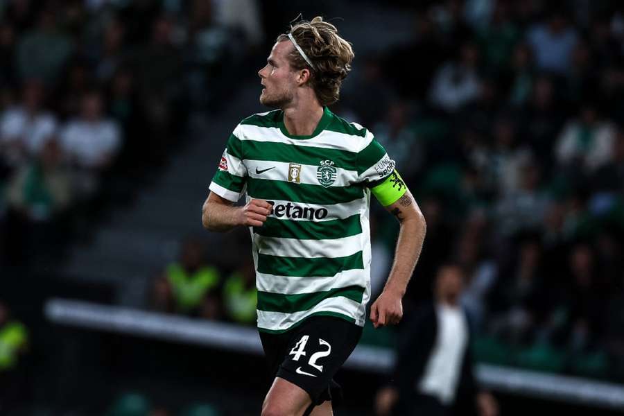 Morten Hjulmand é o capitão do Sporting Morten Hjulmand é o capitão do Sporting