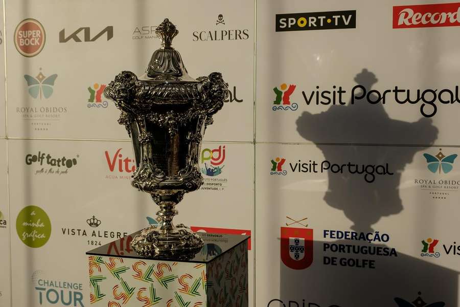 O troféu do Open de Portugal