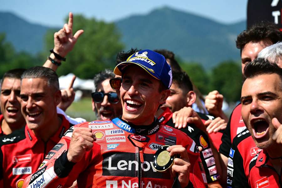 Marc Márquez alcançou a sua 93.ª vitória em Mugello