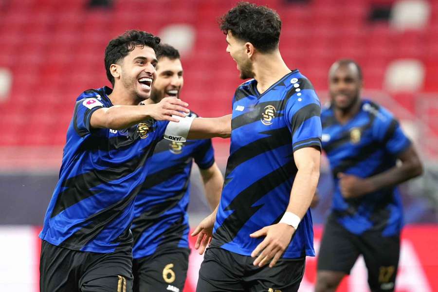 Diogo Amaro festeja pelo Al Sailiya