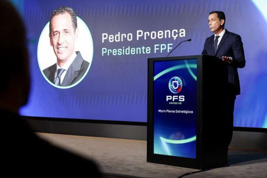 Pedro Proença, presidente da Federação Portuguesa de Futebol 
