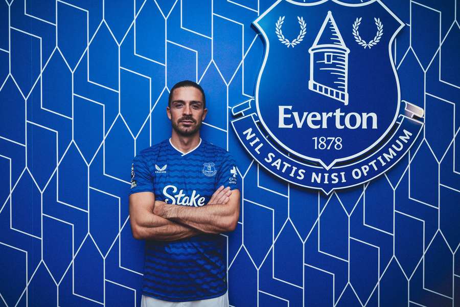Jack Grealish no Everton