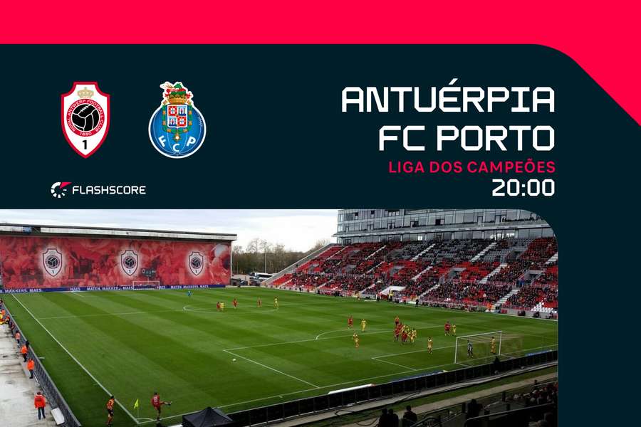 FC Porto visita Antuérpia na 3.ª jornada da fase de grupos da Liga dos Campeões
