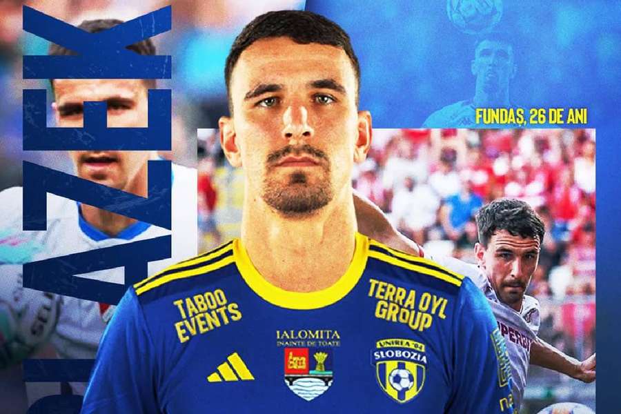 Filip Blazek s-a transferat la Unirea Slobozia