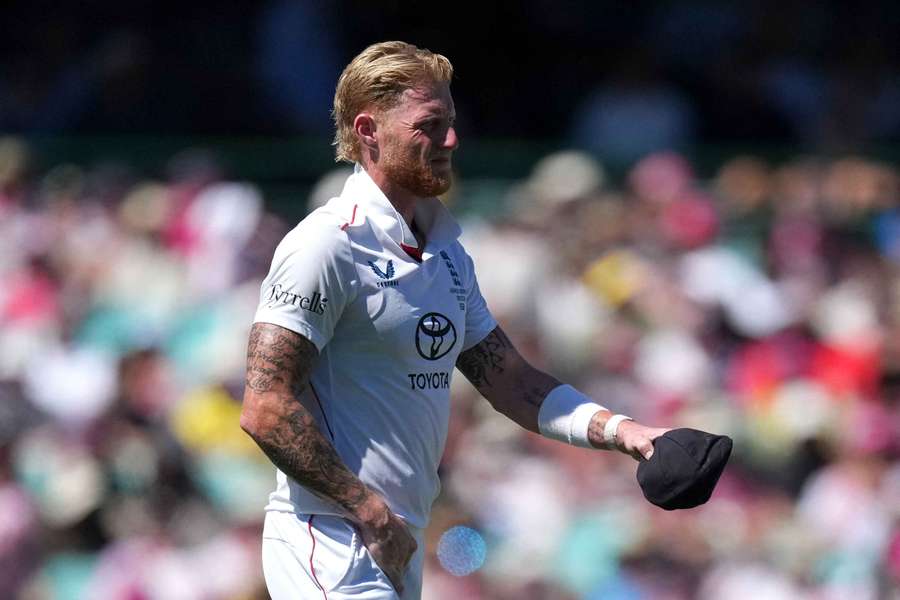 England's Ben Stokes in action