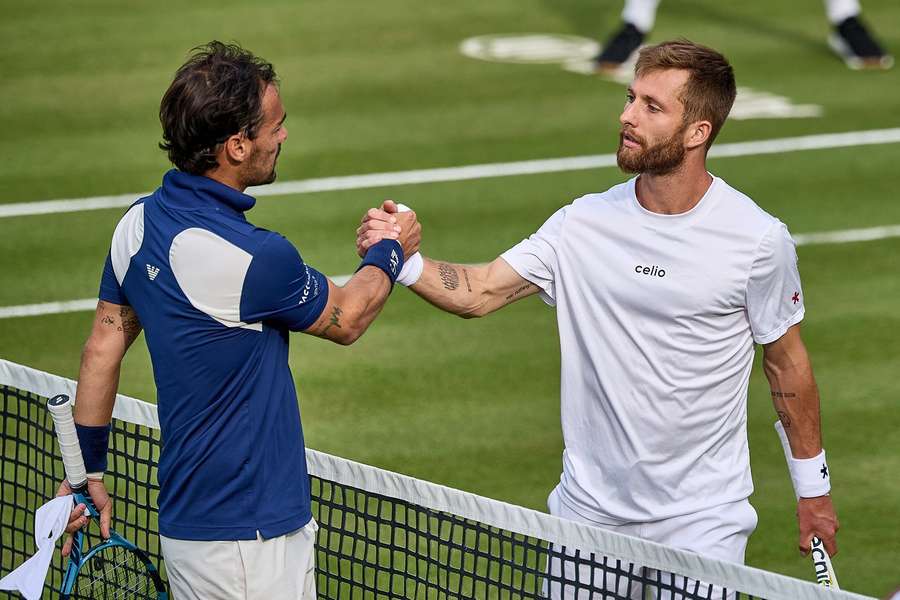 Conflict între Fabio Fognini și Corentin Moutet la ATP Stuttgart