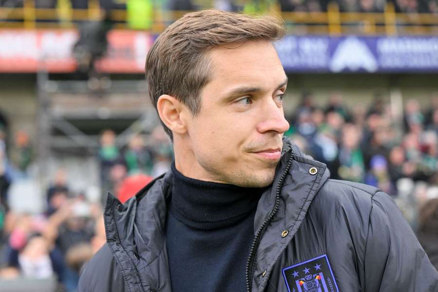 David Hubert, treinador do Anderlecht