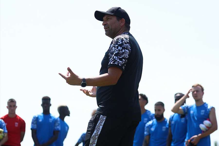 Luís Tralhão, técnico do Torreense Luís Tralhão, técnico do Torreense