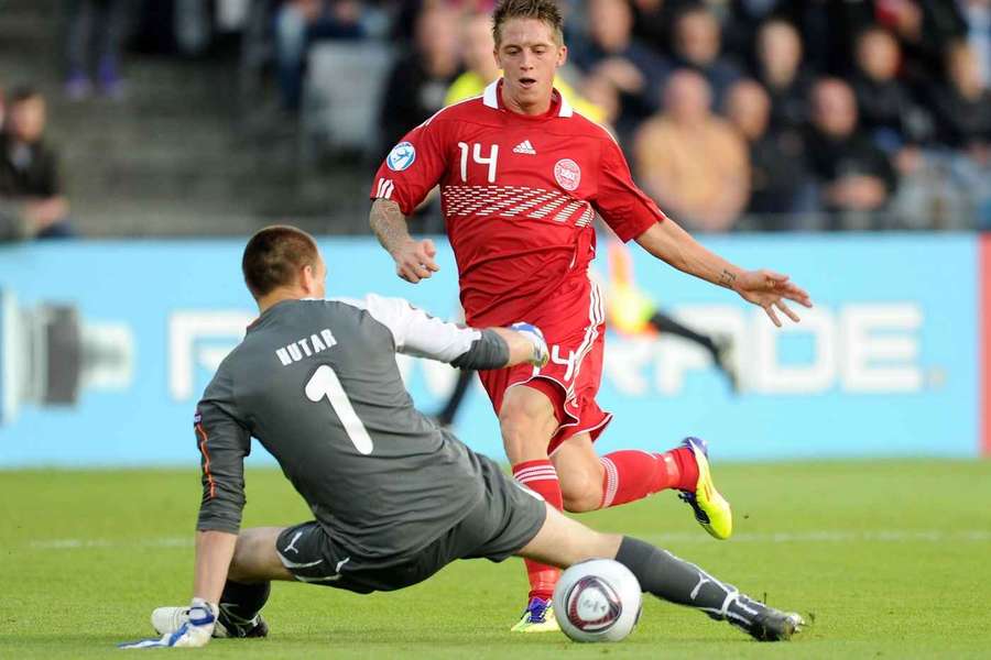 Nicki Bille Nielsen optrådte tre gange for det danske A-landshold og scorede sågar et mål i en 6-0-sejr over Malta i 2013.