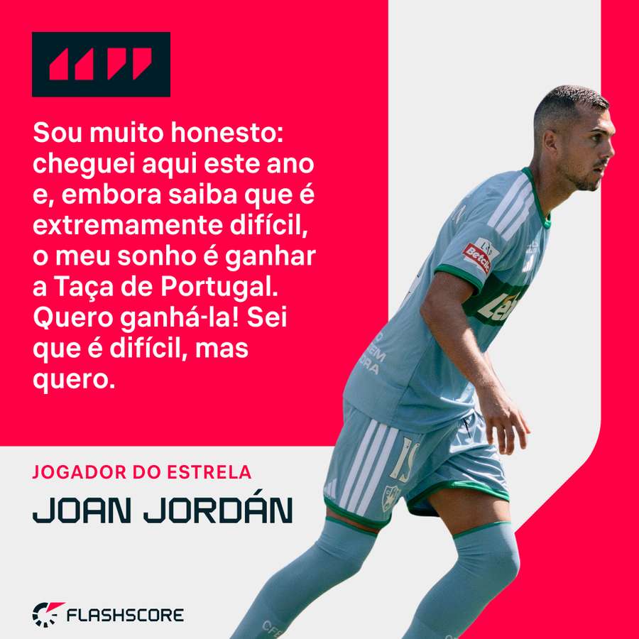 Declarações de Joan Jordán em entrevista exclusiva ao Flashscore Declarações de Joan Jordán em entrevista exclusiva ao Flashscore