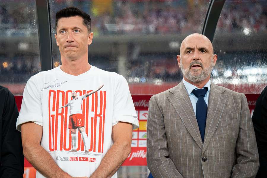 Lewandowski și selecționerul Probierz