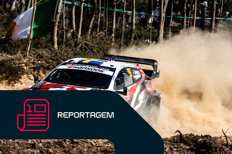 Oliver Solberg no Rali de Portugal 
