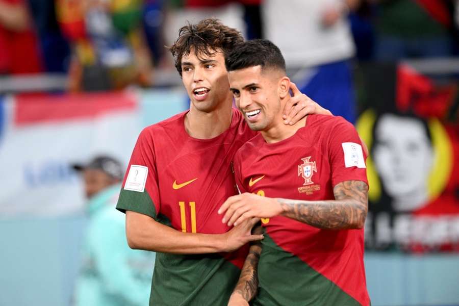 De Joao's speelden al vaker samen bij het Portugese nationale elftal