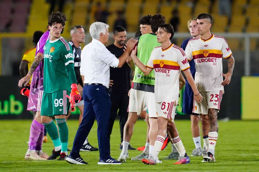 Gasperini si gode la sua grande Roma Gasperini si gode la sua grande Roma
