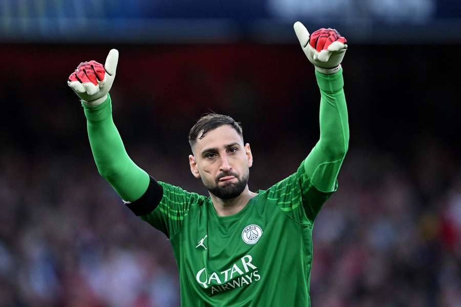 Gianluigi Donnarumma im Trikot von Paris Saint-Germain.
