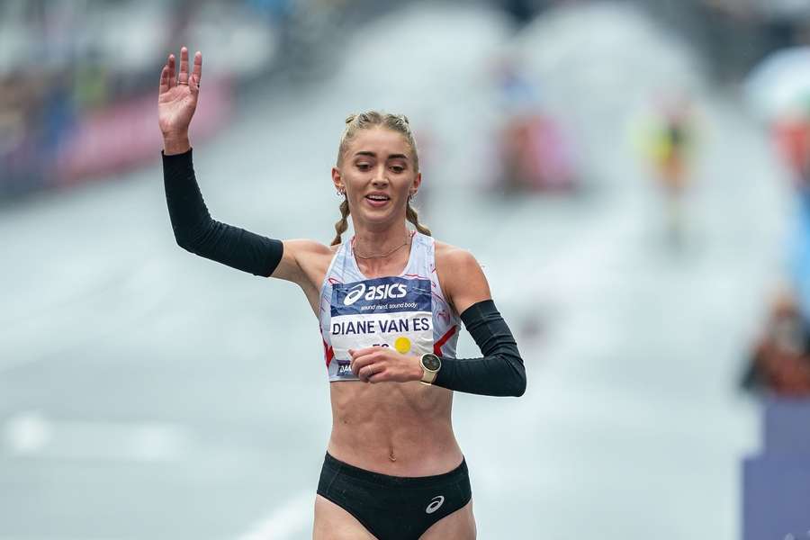 Van Es eerder dit jaar in actie in Zaandam bij Dam tot Damloop